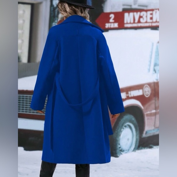 ROYAL BLUE COAT - Picture 5 of 5
